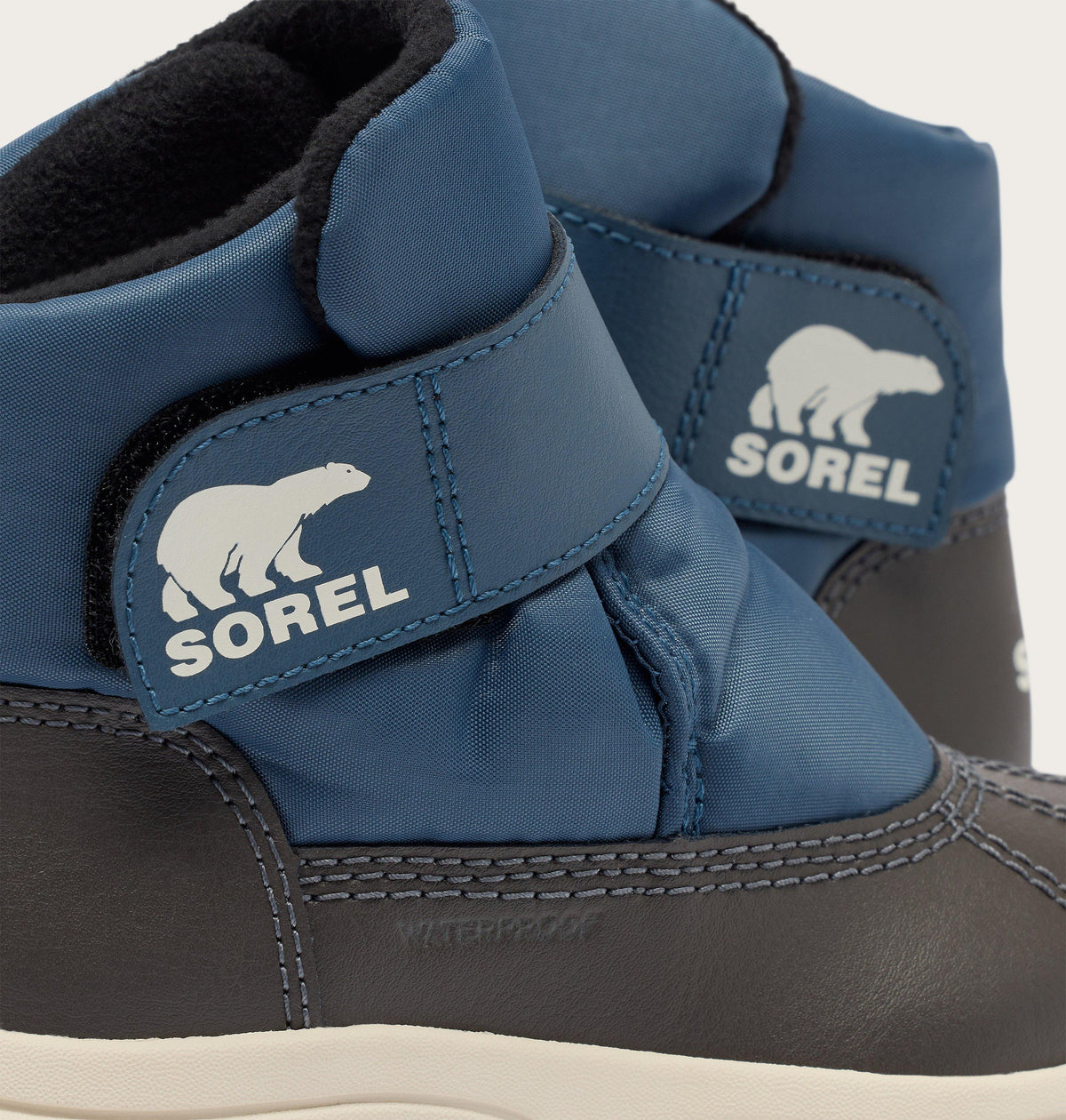 Whitney™ III Strap Waterproof Boots - Uniform Blue & Jet - Children