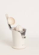 Juicer Press - Presse-Agrumes Électrique - 100 W - Blanc Cassé