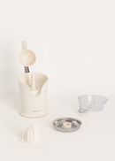 Juicer Press - Presse-Agrumes Électrique - 100 W - Blanc Cassé