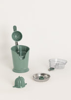 Juicer Press - Presse-Agrumes Électrique - 100 W - Vert Sauge