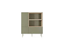 Atlas - Buffet Haut 2 Portes Avec Niches