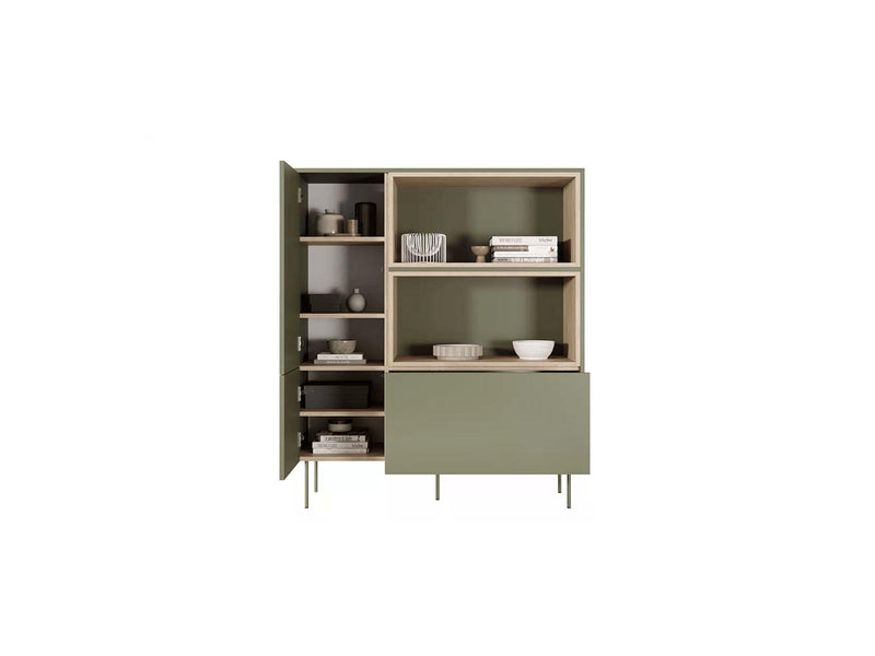 Atlas - Buffet Haut 2 Portes Avec Niches