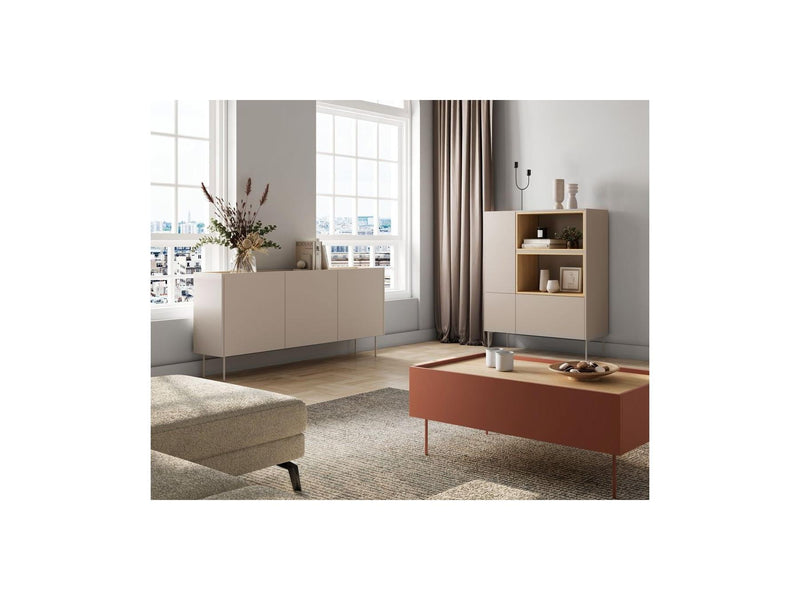 Atlas - Buffet Haut 2 Portes Avec Niches