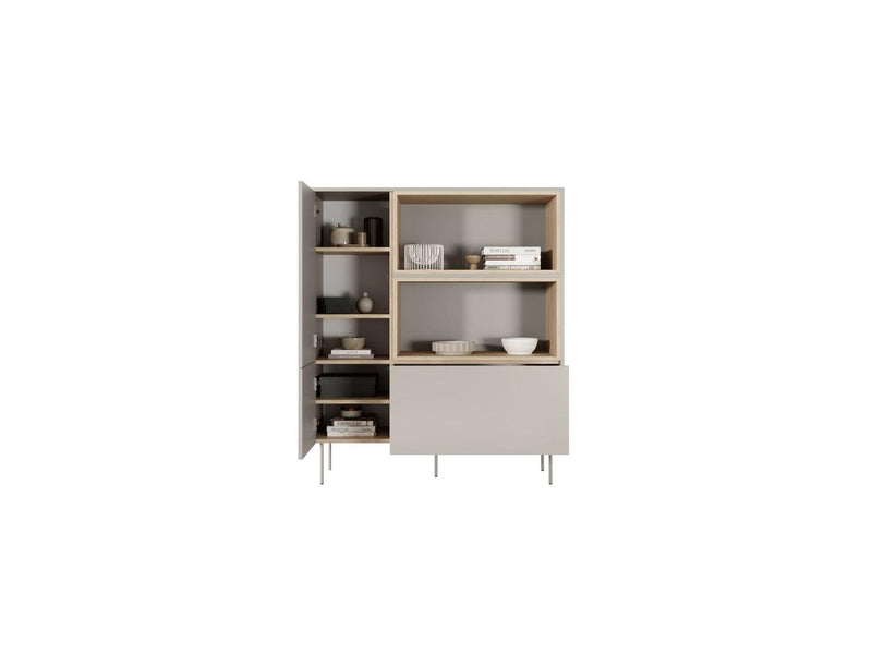 Atlas - Buffet Haut 2 Portes Avec Niches