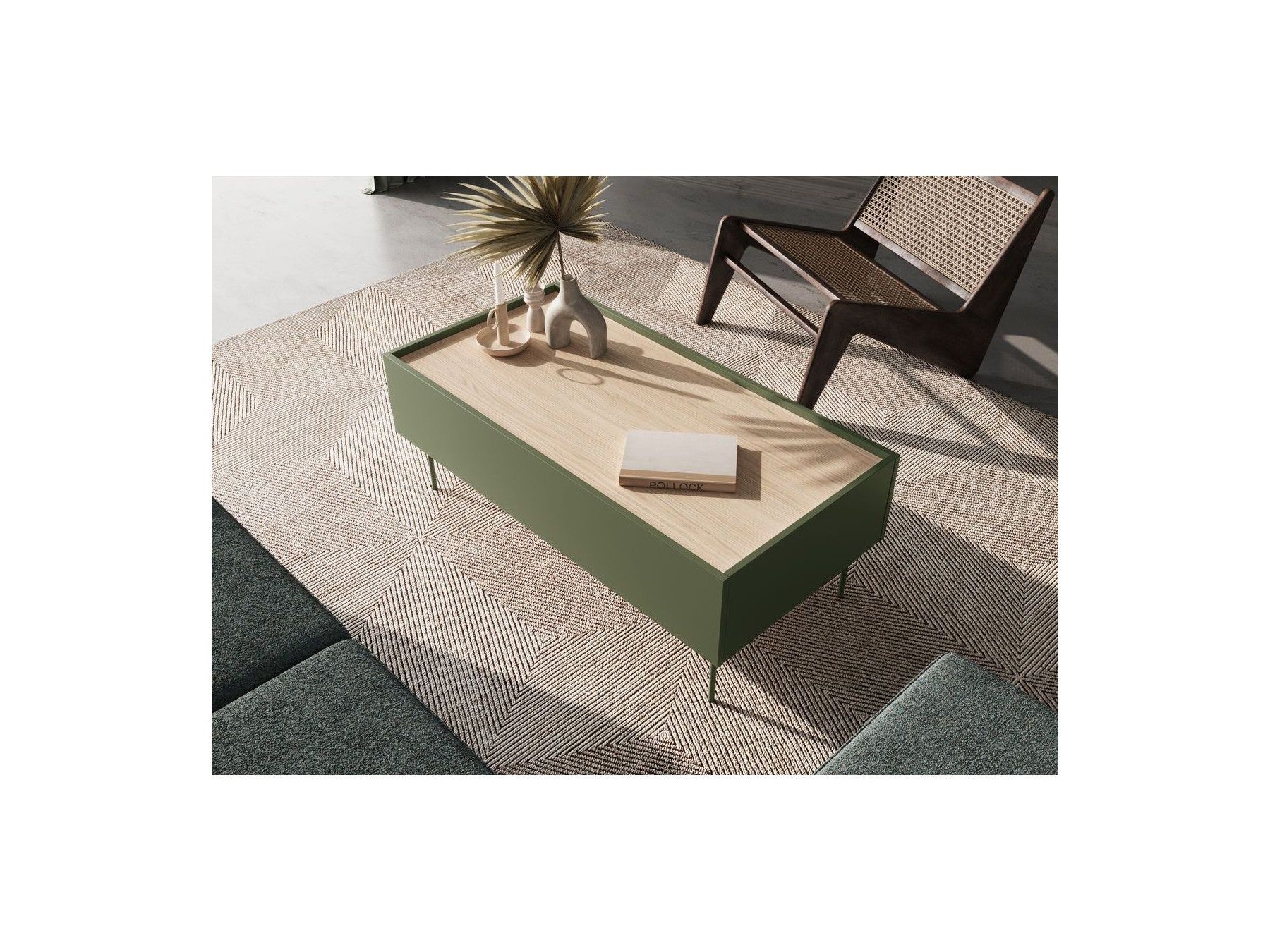 Atlas - Coffee Table with 2 Drawers