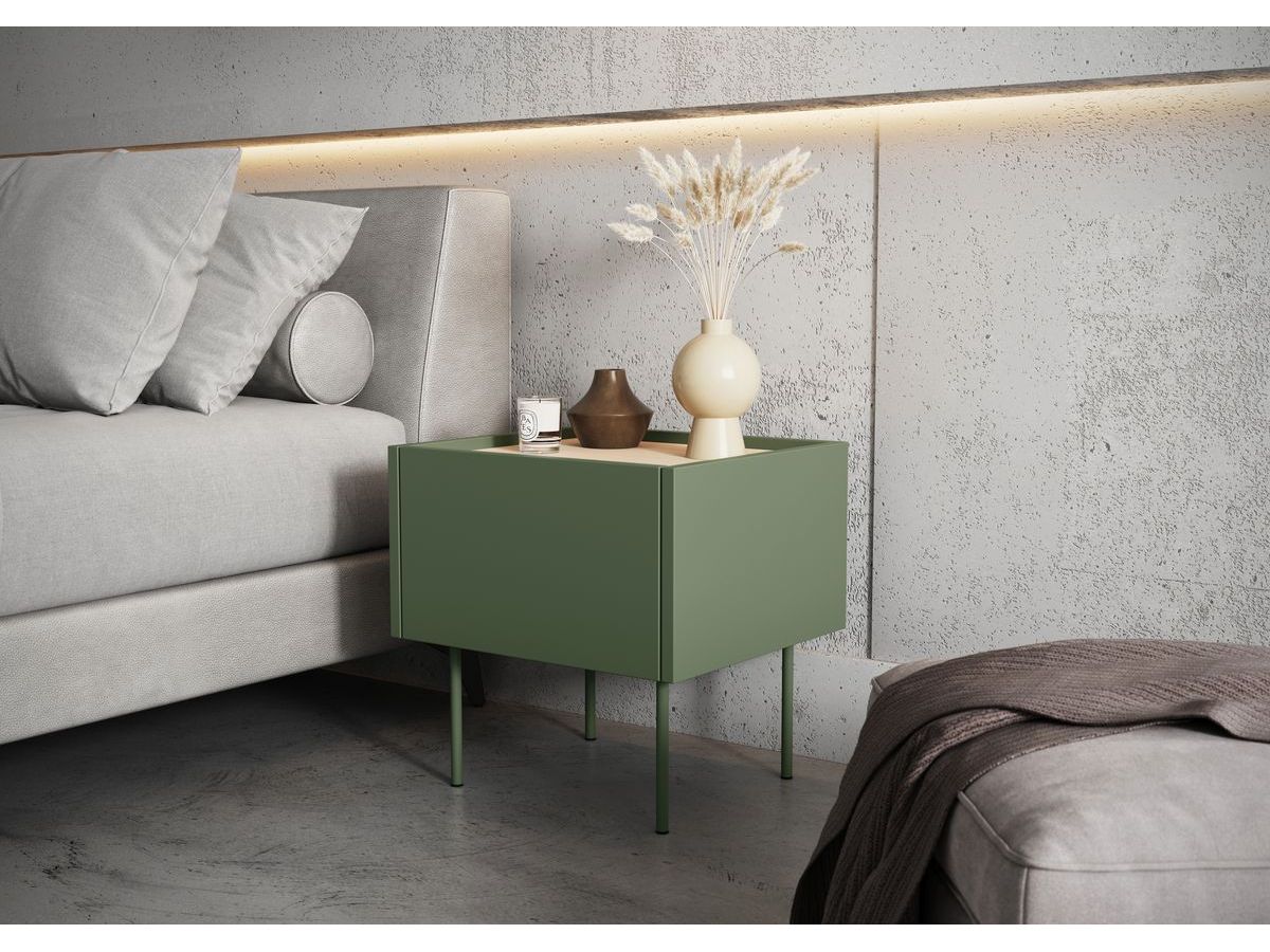 Atlas - 1 Drawer Bedside Table
