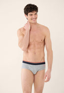 Slip Gris En Coton Avec Cocarde - Terrible Gris Chine