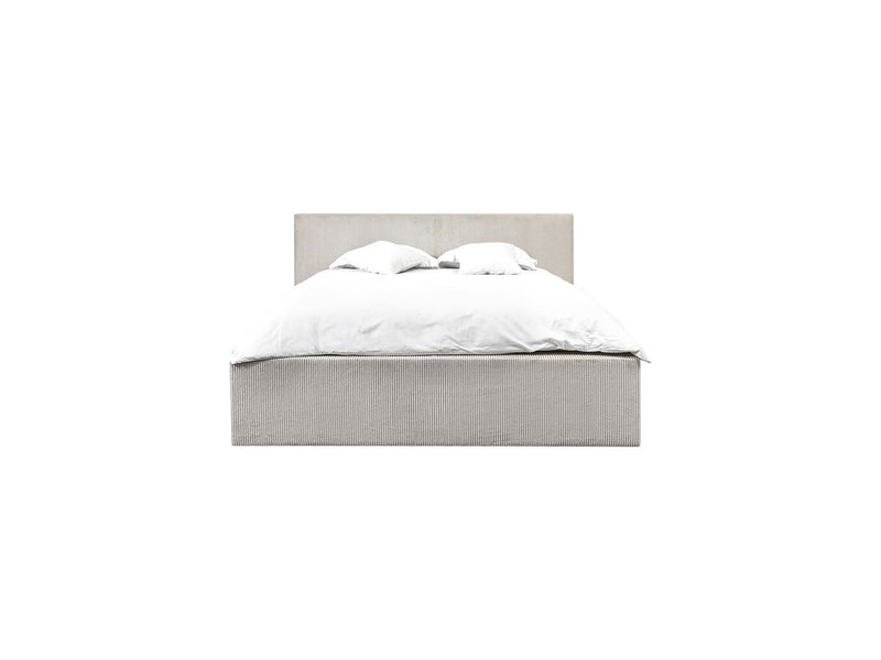 Lit Coffre Rangement Xl - Nihad - Beige