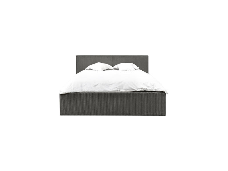 Lit Coffre Rangement Xl - Nihad - Gris Foncé