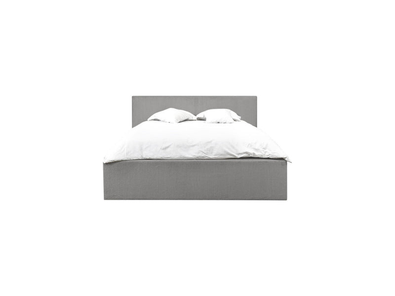 Lit Coffre Rangement Xl - Nihad - Gris Clair