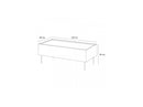 Table Basse Avec 2 Tiroirs - Atlas