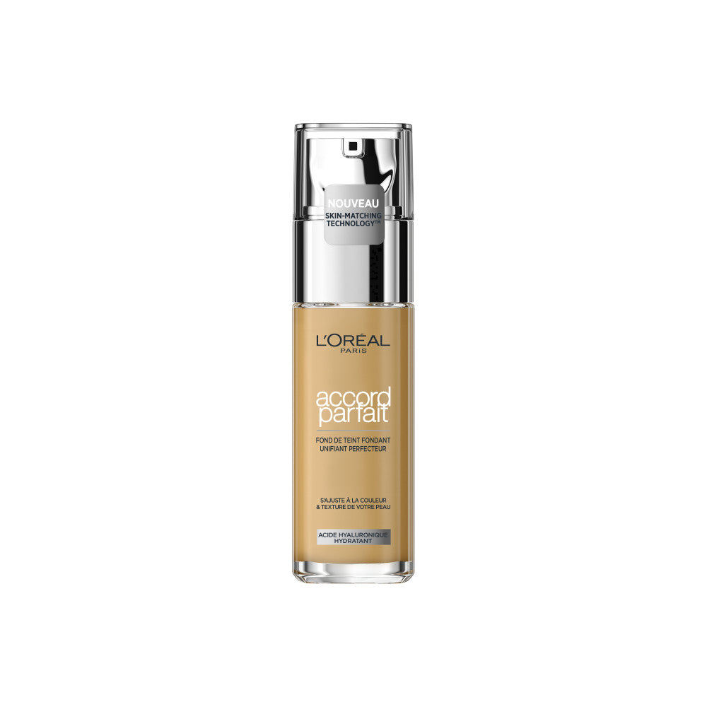 Accord Parfait Fond De Teint Fluide 3.D Beige Doré