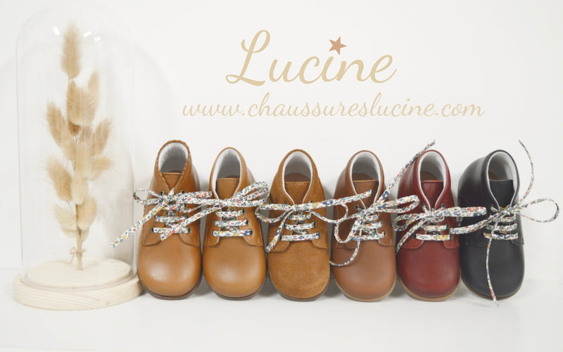 Chaussures Bottillons Souples Clarence Épurés - Cuir Camel - Mixte