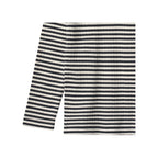 T-shirt a maniche lunghe Stig - Righe a coste blu navy