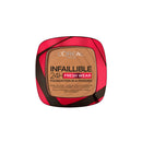 Infallible 24H Powder Foundation 33O Hazelnut