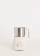 Milk Frother Retro - Mousseur À Lait & Chauffe-Lait Avec Carafe Amovible - Blanc Cassé