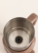 Milk Frother Retro - Mousseur À Lait & Chauffe-Lait Avec Carafe Amovible - Moca