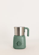 Milk Frother Retro - Mousseur À Lait & Chauffe-Lait Avec Carafe Amovible - Vert Sauge