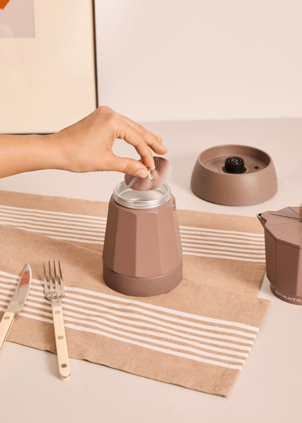Thera Moka Electric - Cafetera Italiana Eléctrica Con Función De Mantener Caliente - Moca