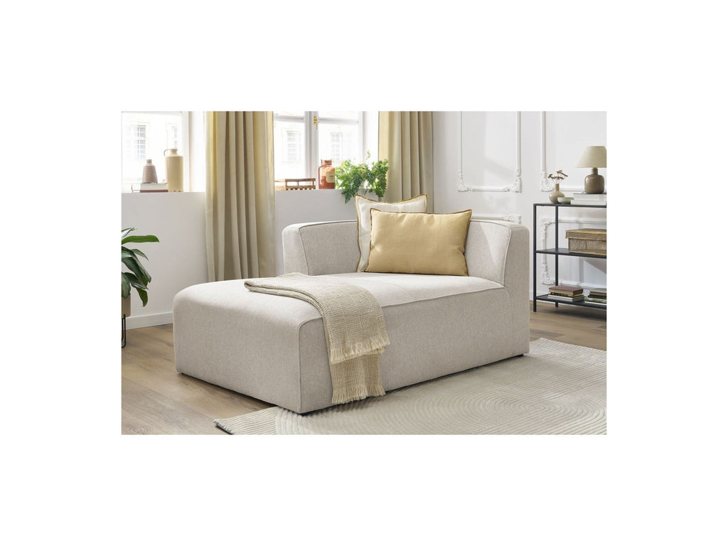 Chaise Longue for MEGEVE Modular Sofa - Mottled Fabric - Left Corner