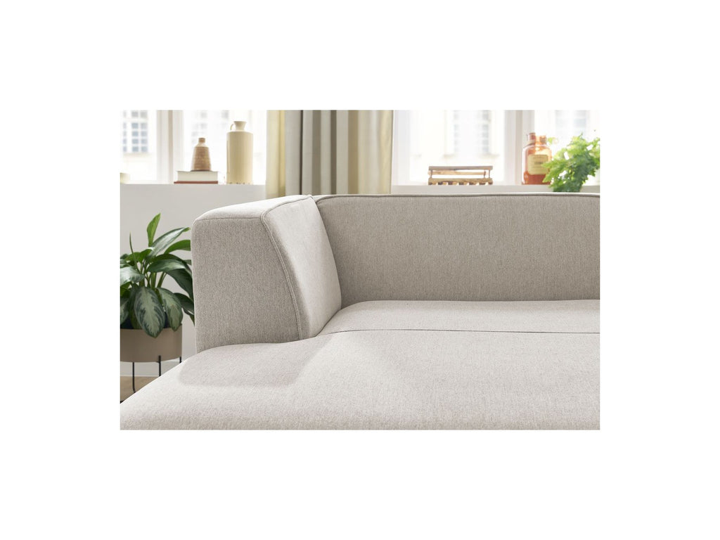 Chaise Longue for MEGEVE Modular Sofa - Mottled Fabric - Left Corner