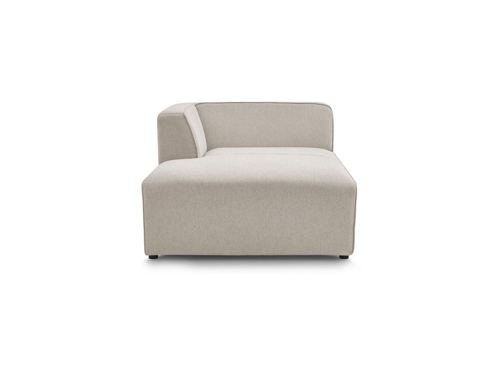 Chaise Longue for MEGEVE Modular Sofa - Mottled Fabric - Left Corner