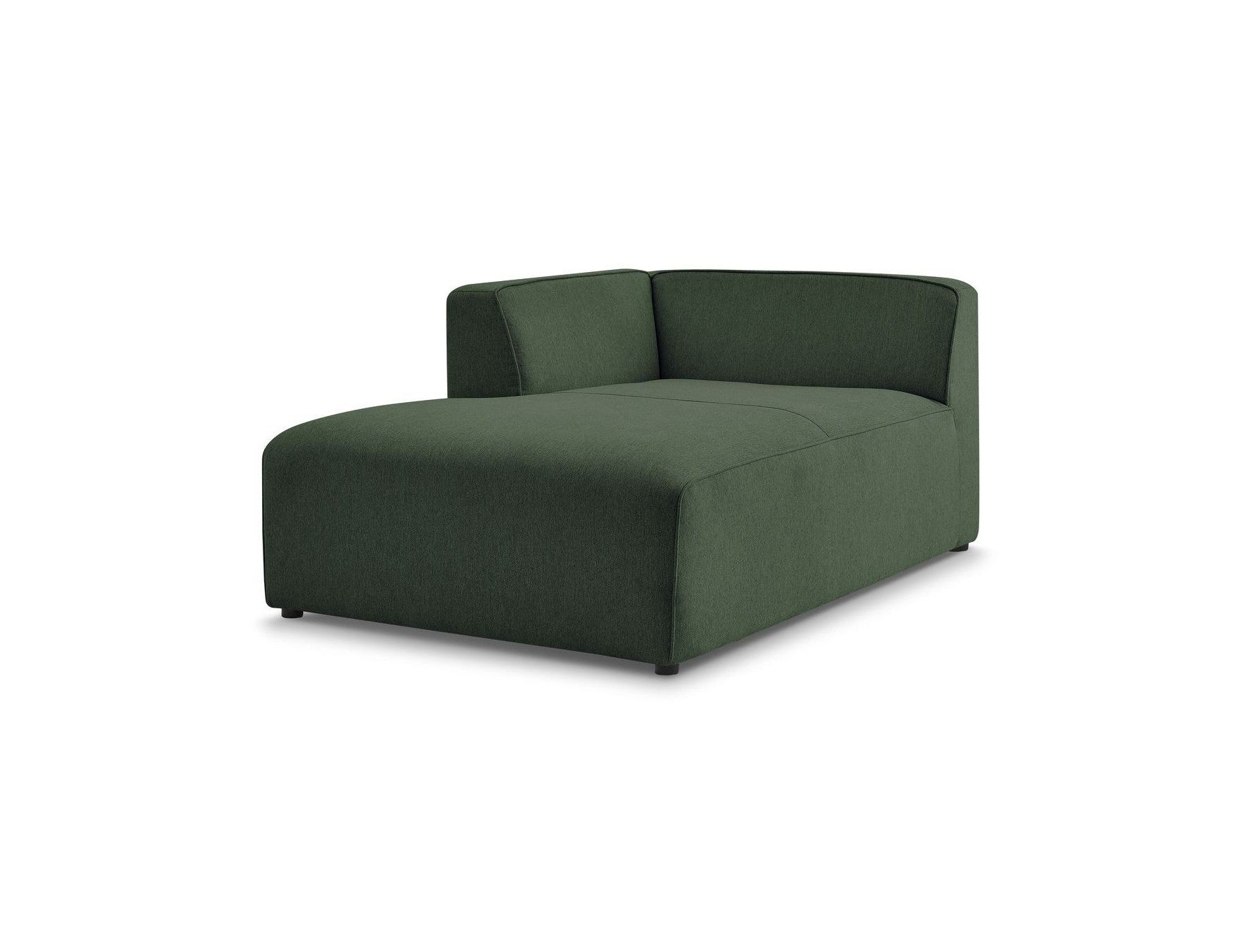 Chaise Longue for MEGEVE Modular Sofa - Mottled Fabric - Left Corner