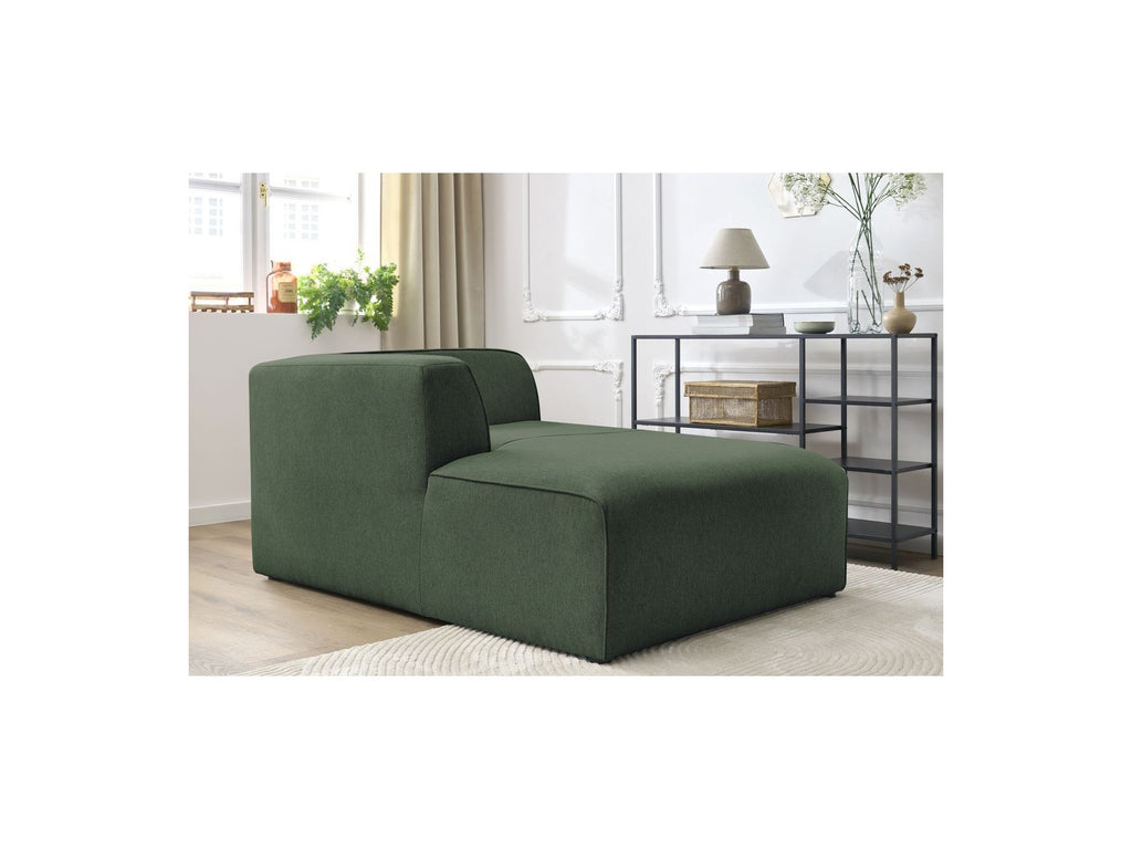 Chaise Longue for MEGEVE Modular Sofa - Mottled Fabric - Left Corner