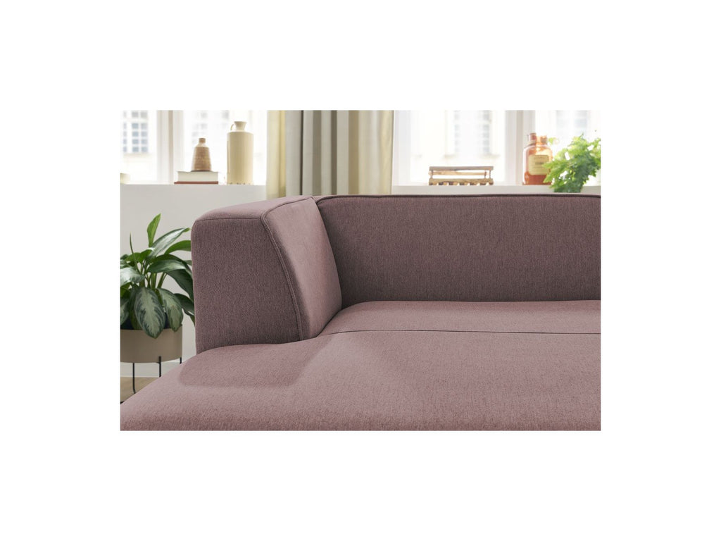 Chaise Longue for MEGEVE Modular Sofa - Mottled Fabric - Left Corner