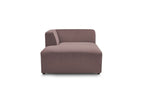 Chaise Longue for MEGEVE Modular Sofa - Mottled Fabric - Left Corner