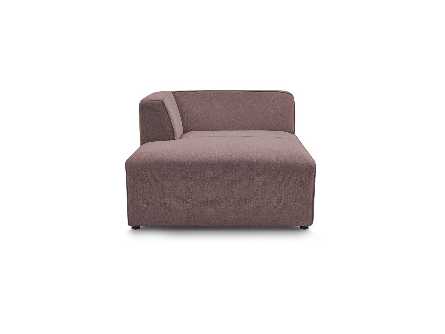 Chaise Longue for MEGEVE Modular Sofa - Mottled Fabric - Left Corner