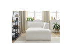 Méridienne Pour Canapé Modulable Megeve - Tissu Bouclette - Angle Droit