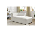 Méridienne Pour Canapé Modulable Megeve - Tissu Bouclette - Angle Droit