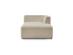 Méridienne Pour Canapé Modulable Megeve - Tissu Bouclette - Angle Droit