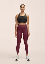 Graphic High Waist Tights - Cherry Moon