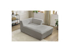 Méridienne Pour Canapé Modulable Megeve - Tissu Bouclette - Angle Droit