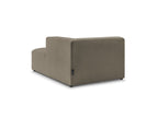 Méridienne Pour Canapé Modulable Megeve - Tissu Bouclette - Angle Droit