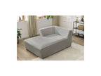 Méridienne Pour Canapé Modulable Megeve - Tissu Bouclette - Angle Gauche