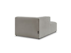 Méridienne Pour Canapé Modulable Megeve - Tissu Bouclette - Angle Gauche