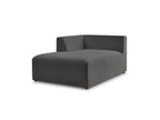 Méridienne Pour Canapé Modulable Megeve - Tissu Bouclette - Angle Gauche