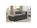 Méridienne Pour Canapé Modulable Megeve - Tissu Bouclette - Angle Gauche