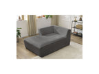 Méridienne Pour Canapé Modulable Megeve - Tissu Bouclette - Angle Gauche