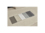 Fixed Panoramic Sofa - Megeve - Bouclé Fabric - Right-Hand Corner