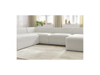 Fixed Panoramic Sofa - Megeve - Bouclé Fabric - Right-Hand Corner