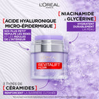 Revitalift Filler Gel-crema voluminizadora con ácido hialurónico, ceramidas, niacinamida y glicerina