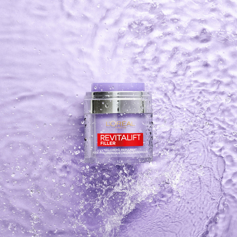 Revitalift Filler Gel-Crème Repulpant Acide Hyaluronique, Céramides, Niacinamide & Glycérine