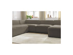Fixed Panoramic Sofa - Megeve - Bouclé Fabric - Right-Hand Corner
