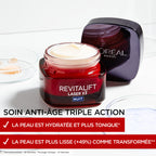 Tratamiento nocturno antiedad con láser Revitalift