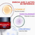 Tratamiento nocturno antiedad con láser Revitalift
