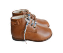 Chaussures Bottillons Souples Clarence Noeud - Cuir Camel - Fille